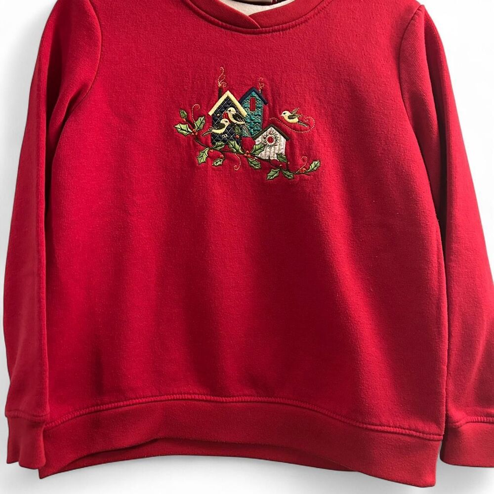 Vintage Studio Works Sport Embroidered Birdhouse Sweatshirt – Petite M